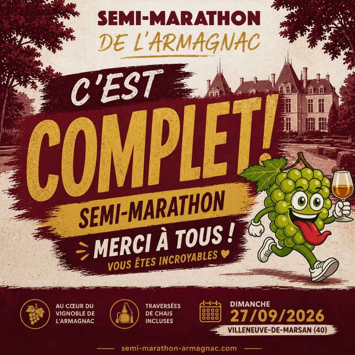 Semi-marathon 2026 complet